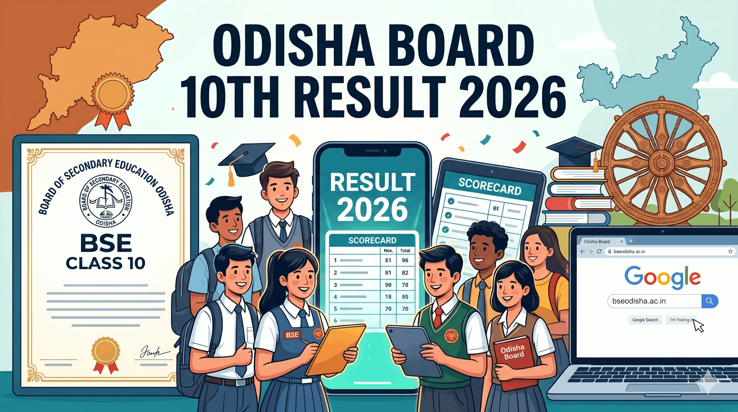 BSE Odisha 10th Result 2026: OUT LIVE: Class 10 marksheet link at bseodisha.nic.in 95.33% passed